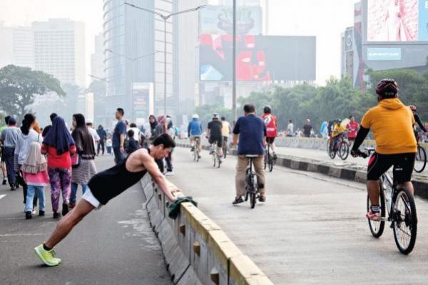 Car Free Day di Jakarta.