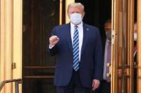  Tinggalkan Rumah Sakit, Trump Pulang ke Gedung Putih
