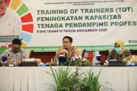 Dalam Acara Training of Trainer: Mendes Akan Fokus Pada Peningkatan Kualitas Pendamping Desa