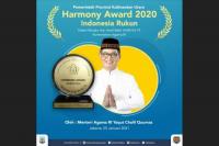 Kaltara Raih Harmony Award 2020