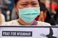 Ratusan Orang dari Komunitas Myanmar Kecam Kudeta Lewat Lagu Perjuangan
