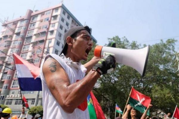  AS Sanksi 2 Perusahaan Milik Negara Myanmar
