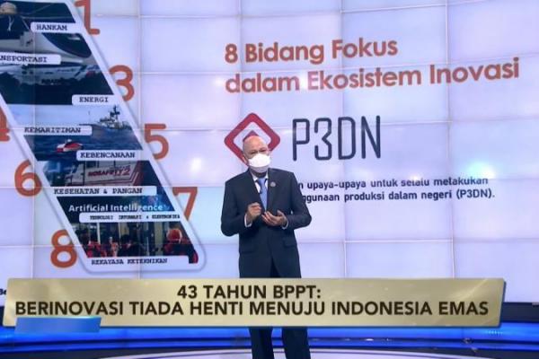 HUT ke-43, BPPT Komitmen Kembangkan Inovasi Teknologi Menuju Indonesia Emas 2045