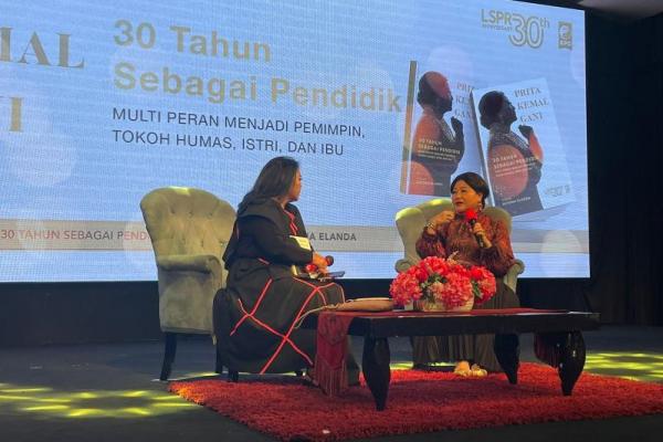 Prita Kemal Gani Luncurkan Biografi 30 Tahun Sebagai Pendidik