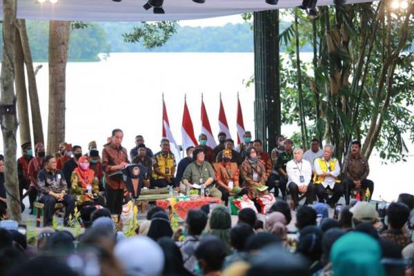 Gubernur Zainal Hadir Kunker Presiden di Balikpapan