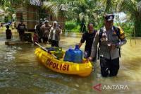 Belasan Rumah di Keluarahan Waru Penajam Paser Utara Terendam Banjir